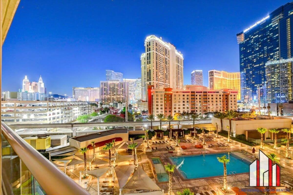 Mgm Signature-04-707 Strip View Balcony Studio Las Vegas Bagian luar foto